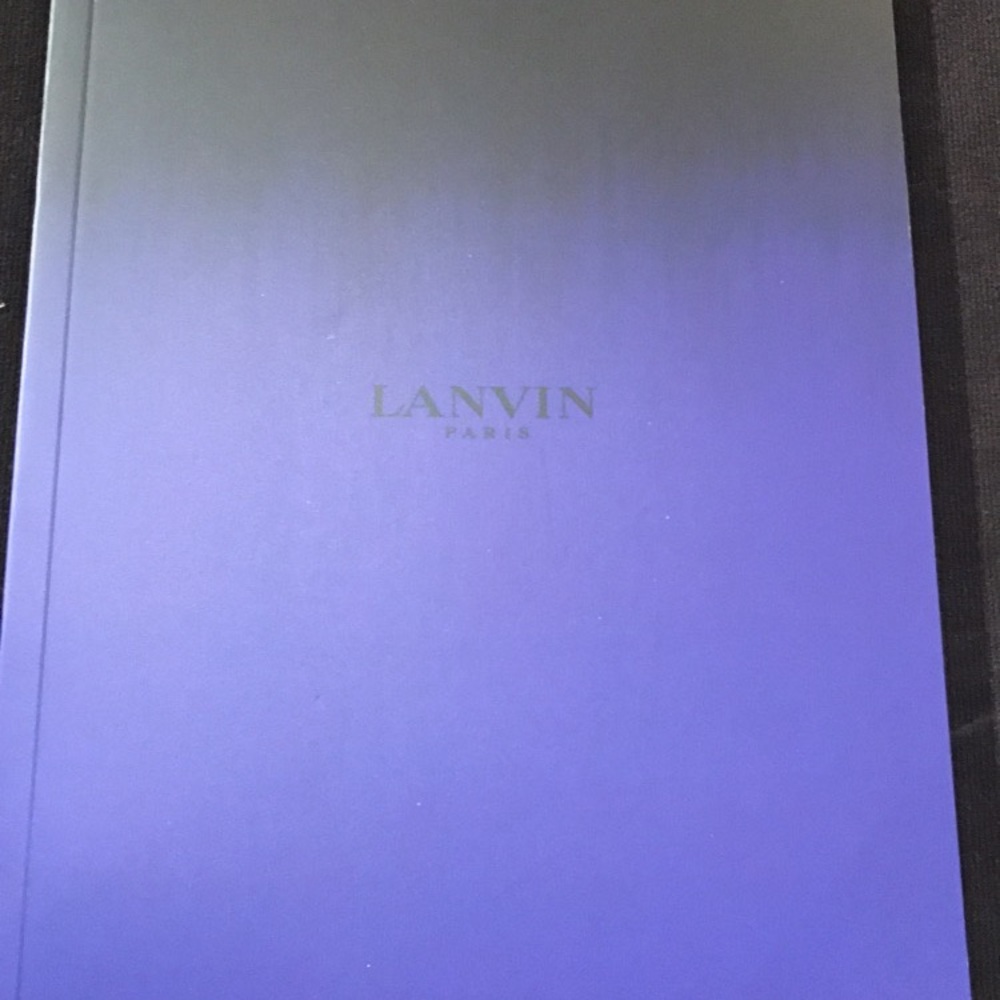 Lanvin notebook